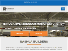 Tablet Screenshot of nashuabuilders.com